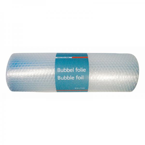 Bubbelplast transparent