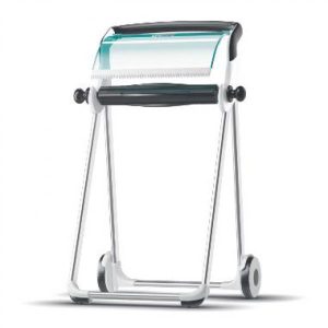 Dispenser Rengöringsrulle Tork W1 Golvstativ upp till 48 cm Vit/ Turkos