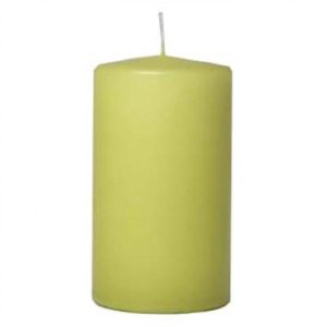 Blockljus 7x12cm lime