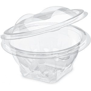 Salladsform Klar 1000ml inkl. Lock rPET