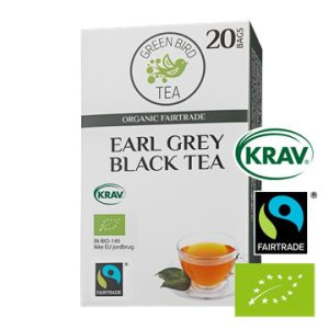 Green Bird Tea Earl Grey Svart Te Ekologisk, FairTrade, KRAV