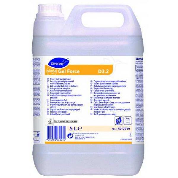 Skumrengöring Suma Gel Force D3.2