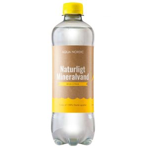 Mineralvatten med kolsyra, citrus 0,5L