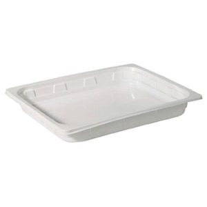 LÅDA 1/2GN Vit 1-COMP - 325X265X40mm