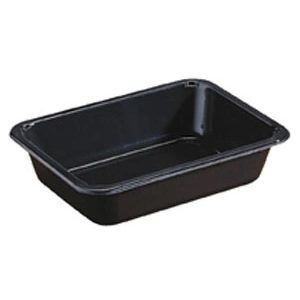 TRAY SMALL CPET BK 1-COMP 171X127X35 900x1/krt