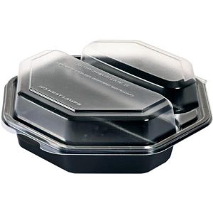 Matform Octaview® 190x190x60 mm Svart 2-fack