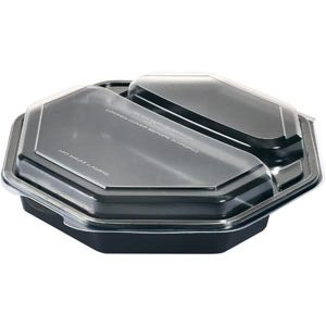 Matform Octaview® 230x230x50mm Svart 2-fack