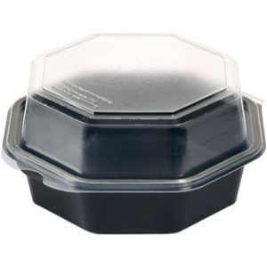 Salladsform Octaview Grå 160x160x60mm 417ml