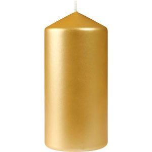 LJUS PELARE MATT GULD