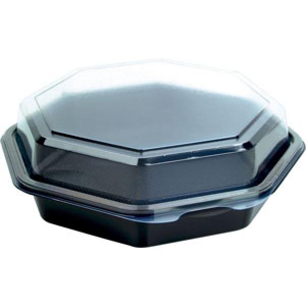 Salladsform Duni Octaview® 190x190x60mm Svart
