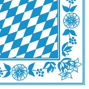 Dunisoft® servett 40cm Bayernrut