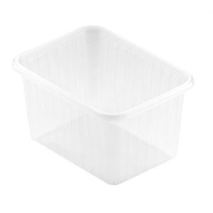 Fixpack® rektangulär Transparent 1-Fack - 750 ml
