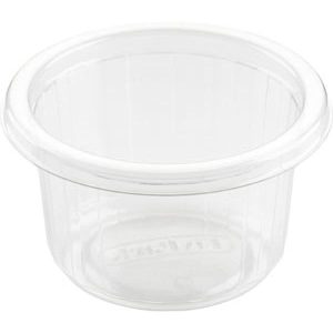 Fixpack® tillbehörsbägare 110 ml Transparent 1-Rum