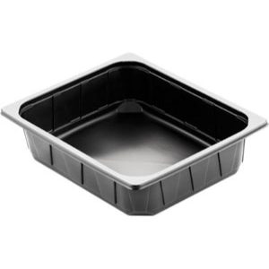 1/2 GN-form Svart 1-Rum - 325 x 265 x 60 mm