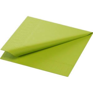 Servetter 2-lager Kiwi – 24 x 24 cm