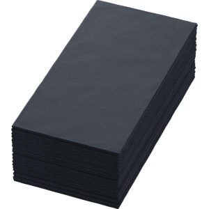 Servetter Napkins 40cm SVART 1/8 FLD