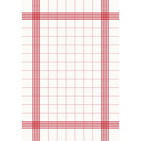 Servett Premium Handduksservett Röd – 38 x 54 cm