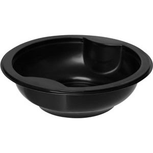 Skål 153x153x45 mm Svart 1-Fack