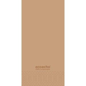 Servett 40cm Eco Brun 1/8 Vikning