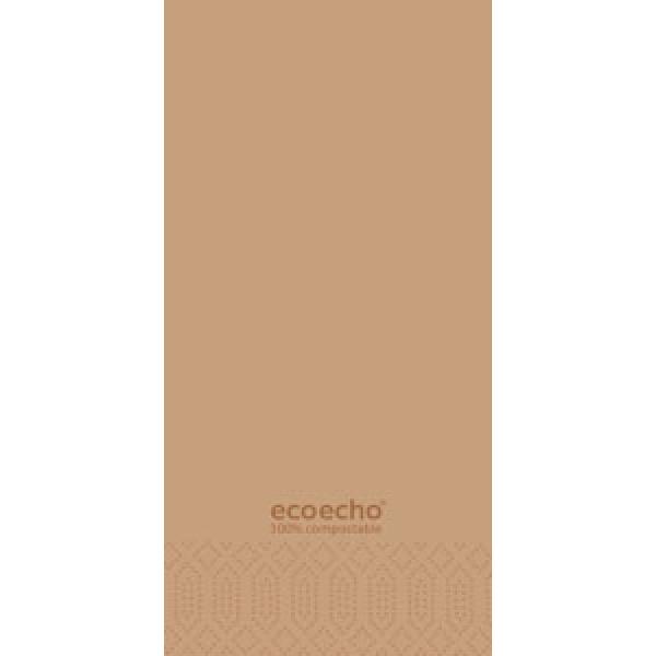 Servett 40cm Eco Brun 1/8 Vikning