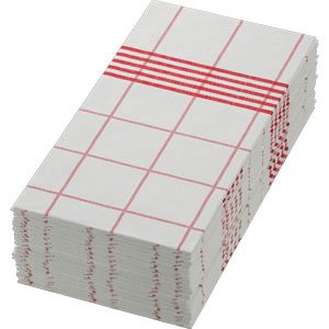 Dunisoft® servett 48cm Handduksservett Röd