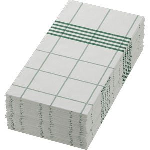 Dunisoft® servett Handduksnäkpinne Mörkgrön - 48 x 48 cm