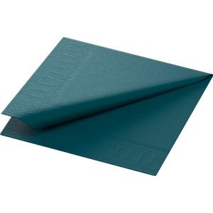 Servett av papper 24x24 cm Ocean Teal 3-lager