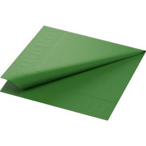 Tissue Servett 33x33cm Bladgrön 3-lager
