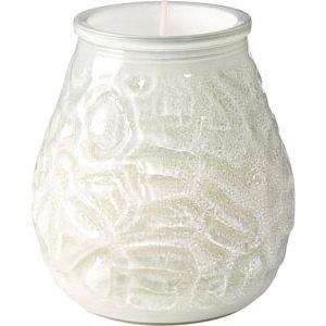 Venedig glasljus Vit