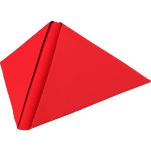 Dunilin® servett 40cm Röd