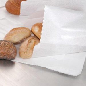 Brödpåse 1.0kg vit - 170x275mm