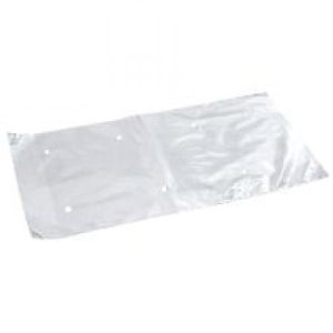 Wicketpåse klar LDPE - 240x350 / 45+45mm 45my