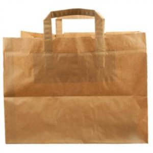 Papperskasse brun 41L - 360x315x360 mm