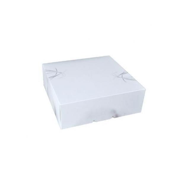 Deluxe Tårtkartong – 330 x 330 x 115 mm – Utan fönster