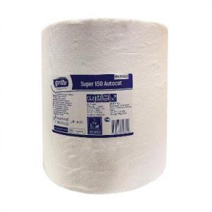 Handduksrulle Pristine System vit nyfiber 150m