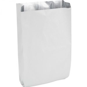 Grillpåse Vit med aluminiumfolie 170x60x310mm