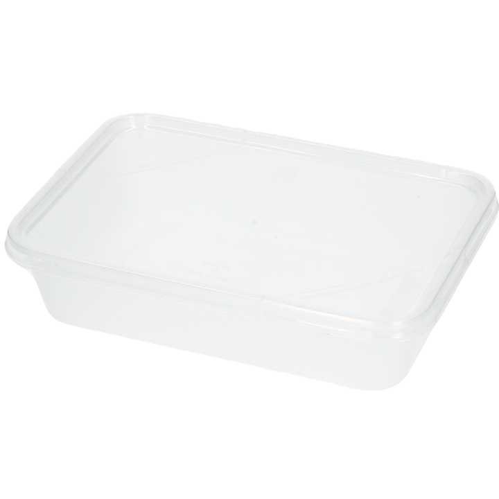 Mikroform 500ml, 175x120x35 mm, Transp - Bild 2