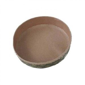Kakform Ø170x35mm Rund Brun/Guld