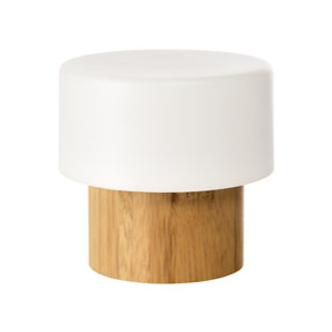 LED-lampa Sister bambu Vit
