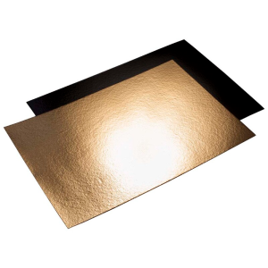 Tårtunderlägg guld/svart