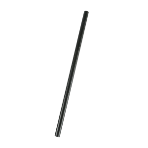 Papperssugrör 205mm Svart