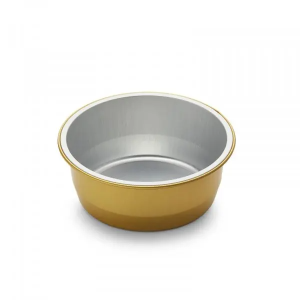 Aluminiumform Portionspaket 290 ml guld
