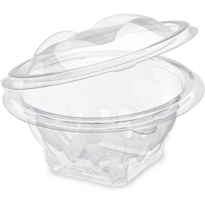 Salladsform Klar 500ml inkl. Lock rPET
