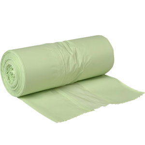 Biosäck transparent grön mater-bi - 35L