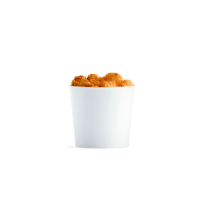 Kycklingvit hink / Popcornbägare - 897ml