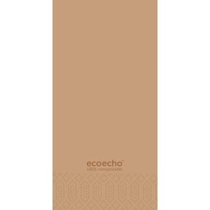 Eco line brun Servett 40cm 1/8 vikning