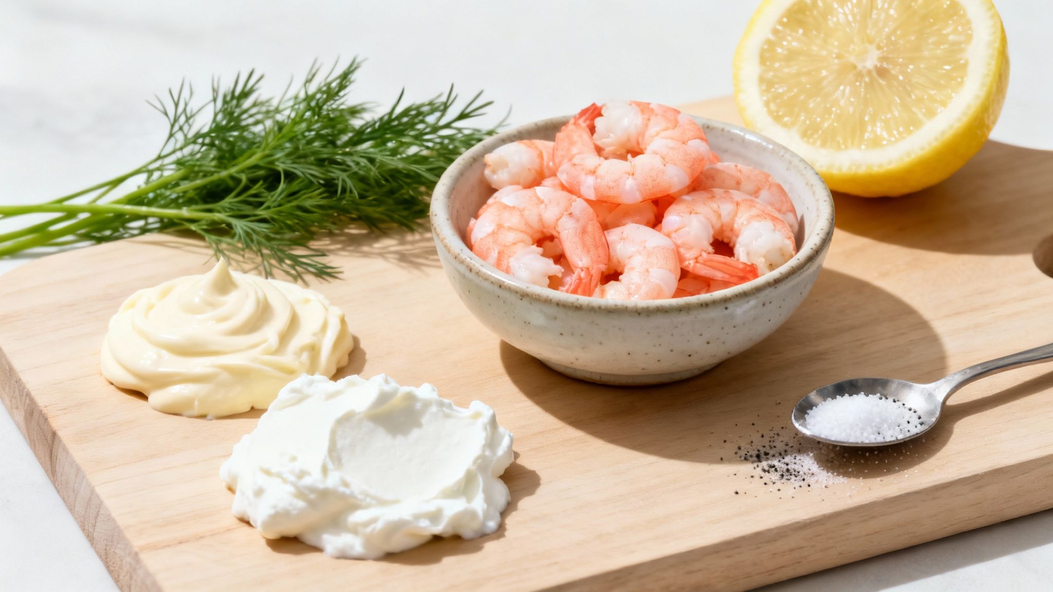 fyllning till smörgåstårta med räkor – enkelt krämigt recept