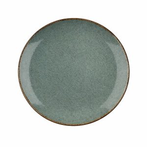 Blocho Pearl Colorx Tallrik flat rund 21cm gråblå