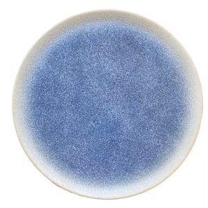 Blocho Tina Pizzatallrik flat rund 33 cm Blå
