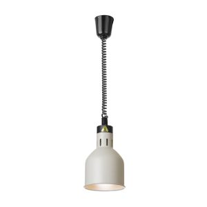 Värmelampa Höj & Sänkbar cylindrisk Vit 230 V, 250 W